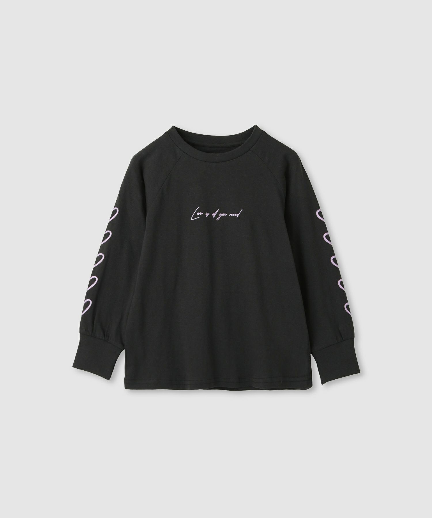 T-GRAPHICS 袖アート長袖Tシャツ キッズ メール便 対応商品
