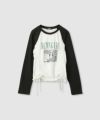 [期間限定価格]RICH MIX レースアップ長袖Tシャツ キッズ メール便 対応商品