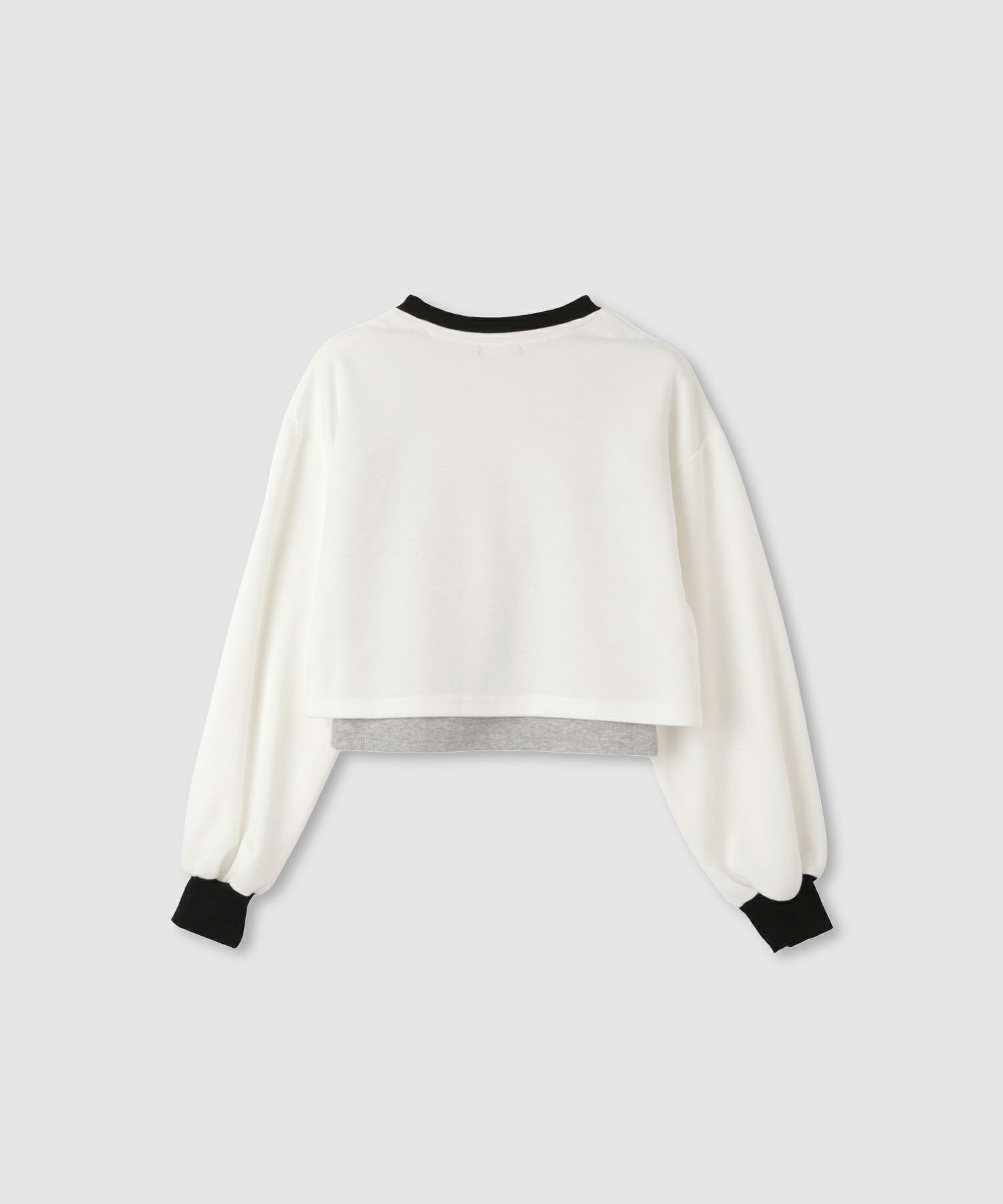 RICH MIX  ポンチ素材短丈アンサンブル キッズ商品画像-4