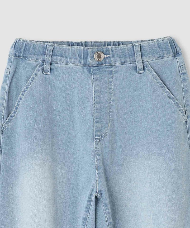 NAVY  のびるモン ストレッチデニムペグトップパンツ キッズ商品画像-6