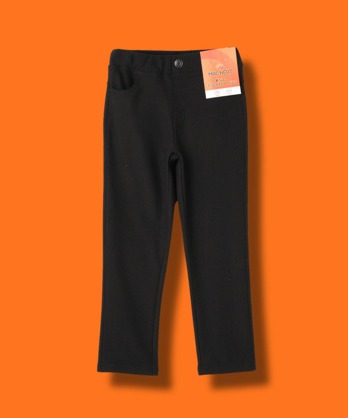 NAVY MAC HEAT 裏ベロアスキニーパンツ キッズ