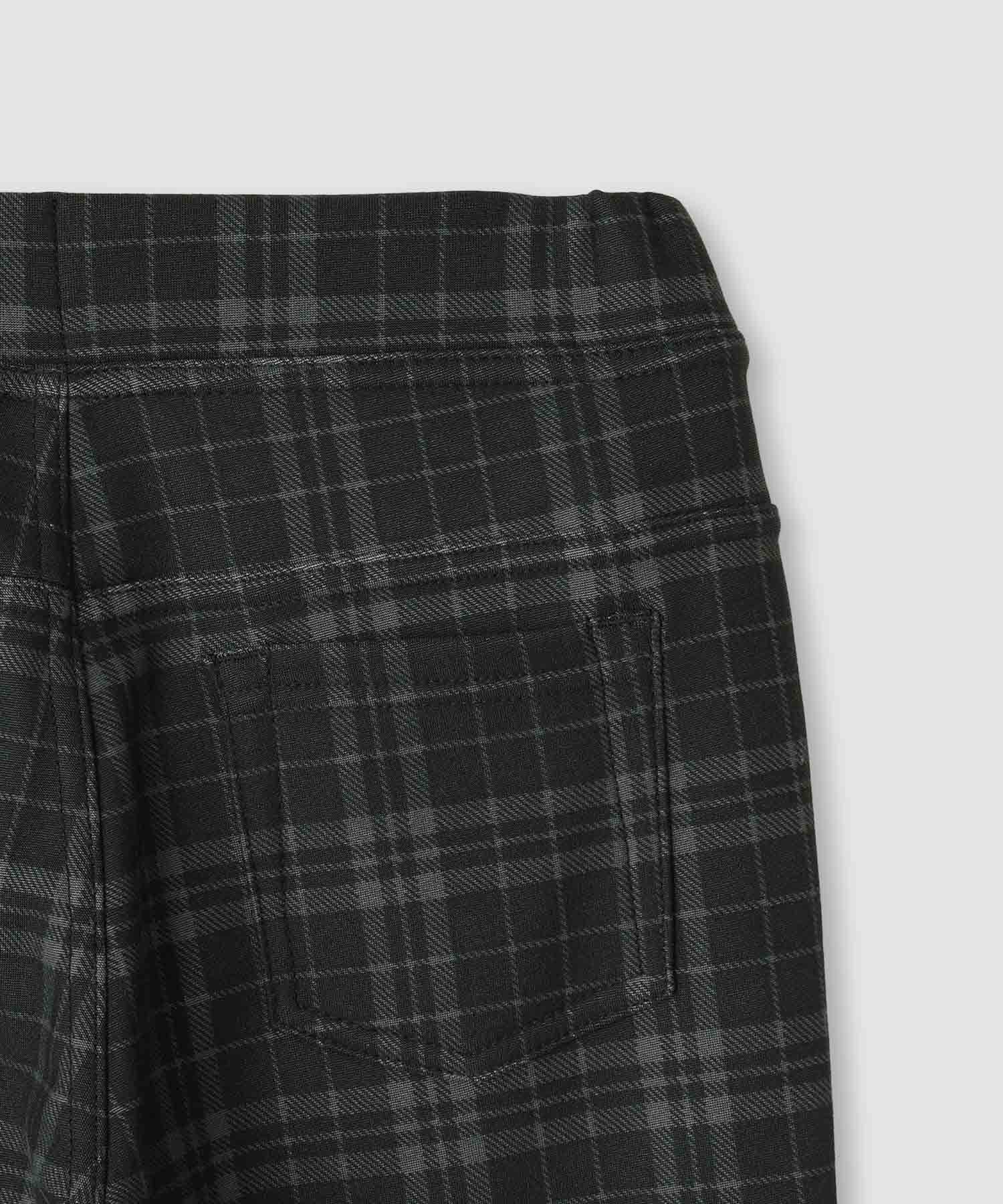 NAVY  MAC HEAT 裏ベロアスキニーパンツ キッズ商品サムネイル-10