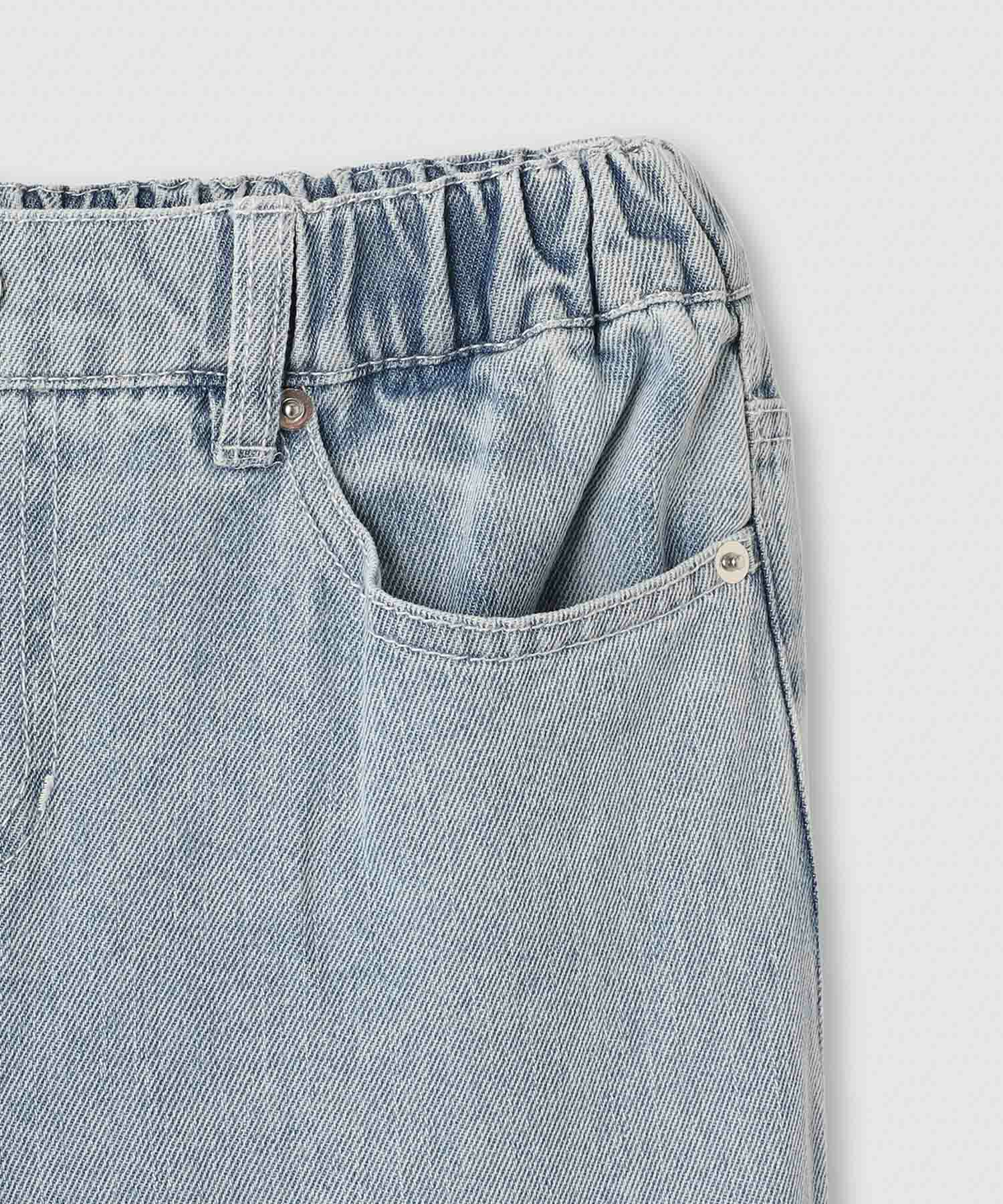 RICH MIX 裾レースアップフレアパンツ キッズ商品サムネイル-4