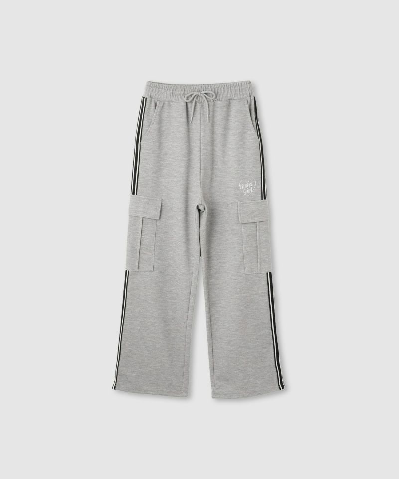 RICH MIX ポンチ素材サイドラインカーゴパンツ キッズ商品画像-1