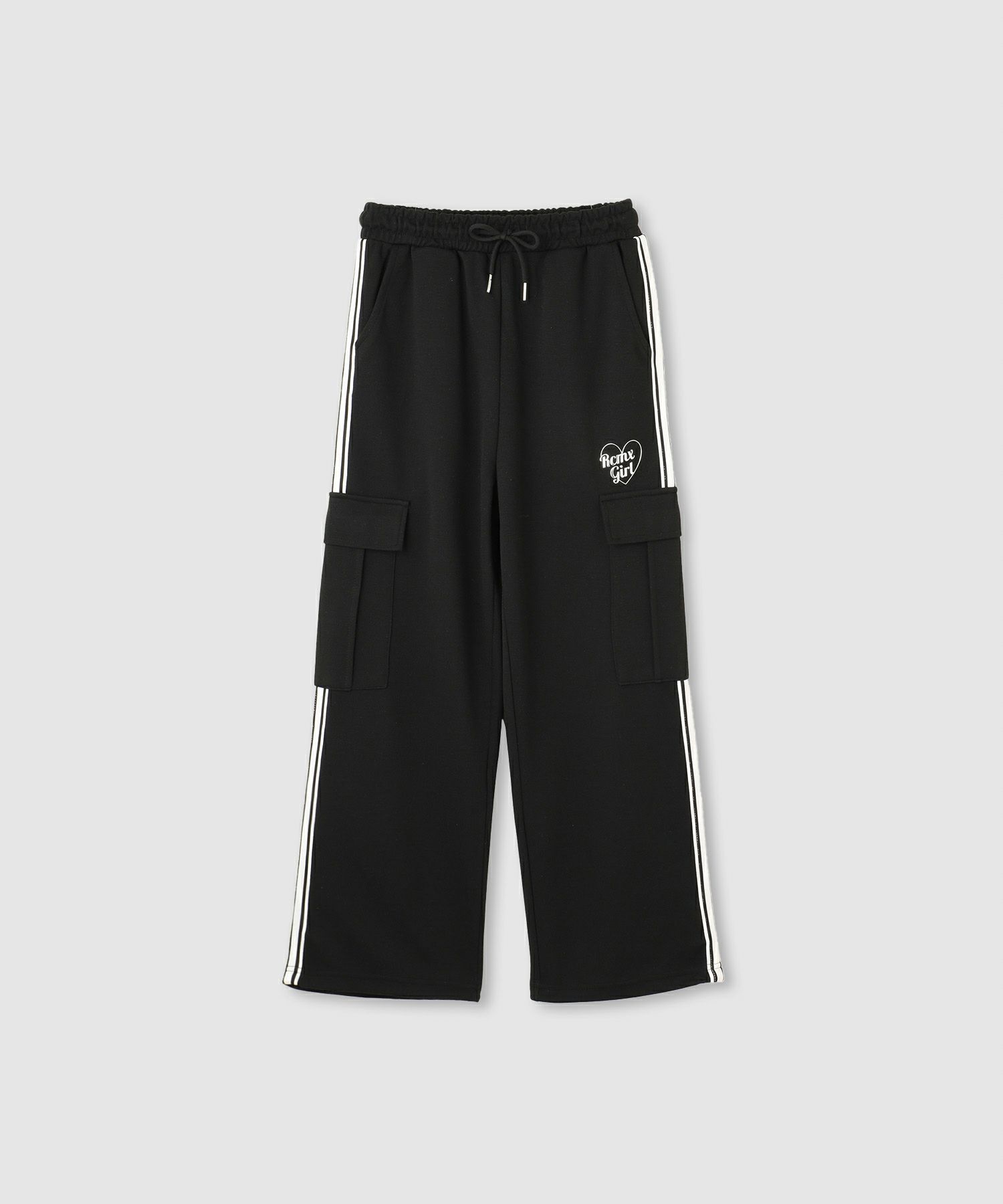 [期間限定価格]RICH MIX ポンチ素材サイドラインカーゴパンツ キッズ