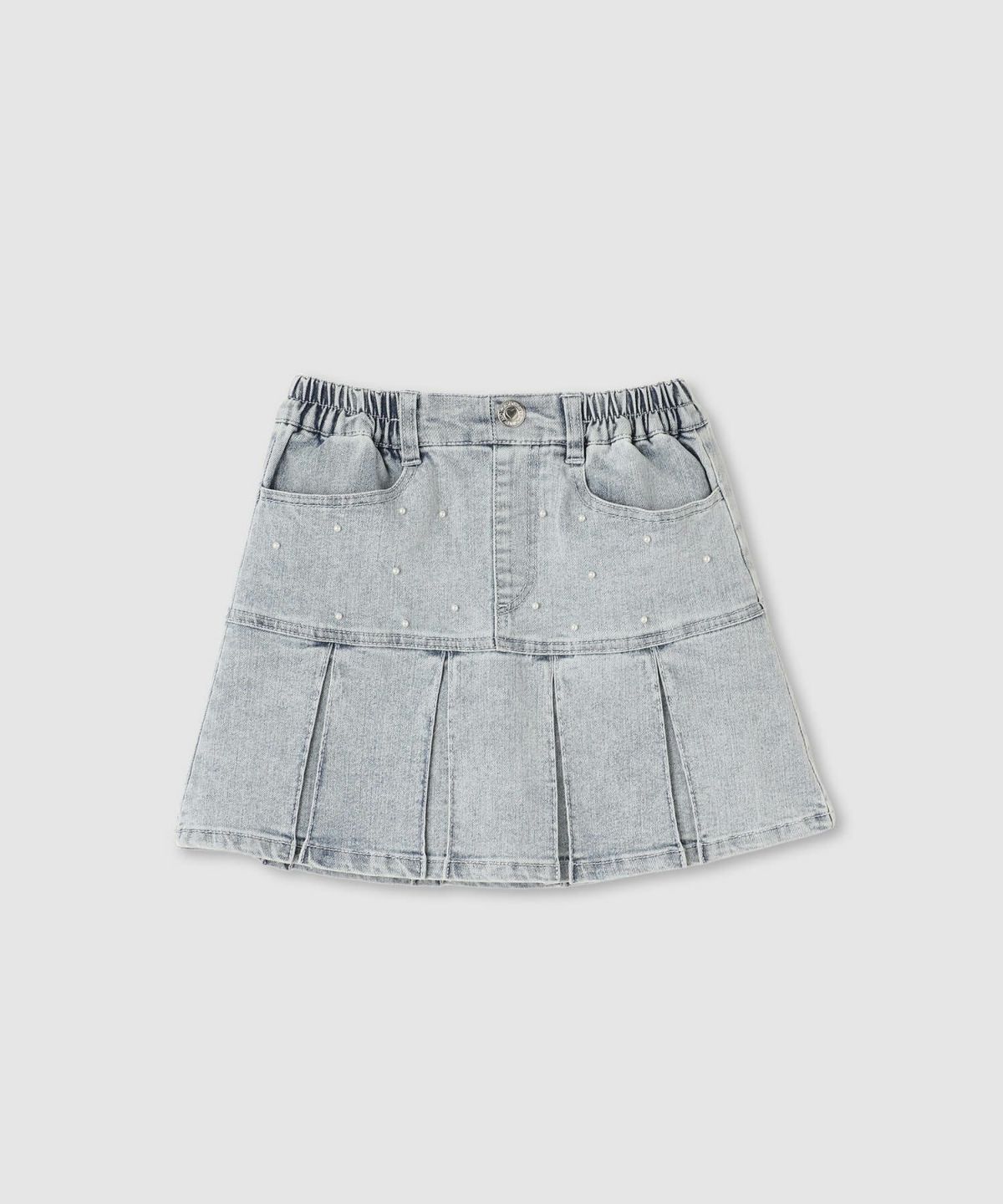 [期間限定価格]RICH MIX ブロックプリーツスカート キッズ