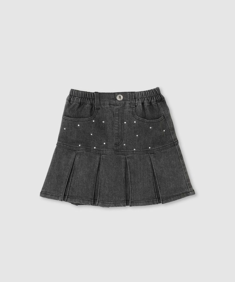 RICH MIX ブロックプリーツスカート キッズ商品画像-2