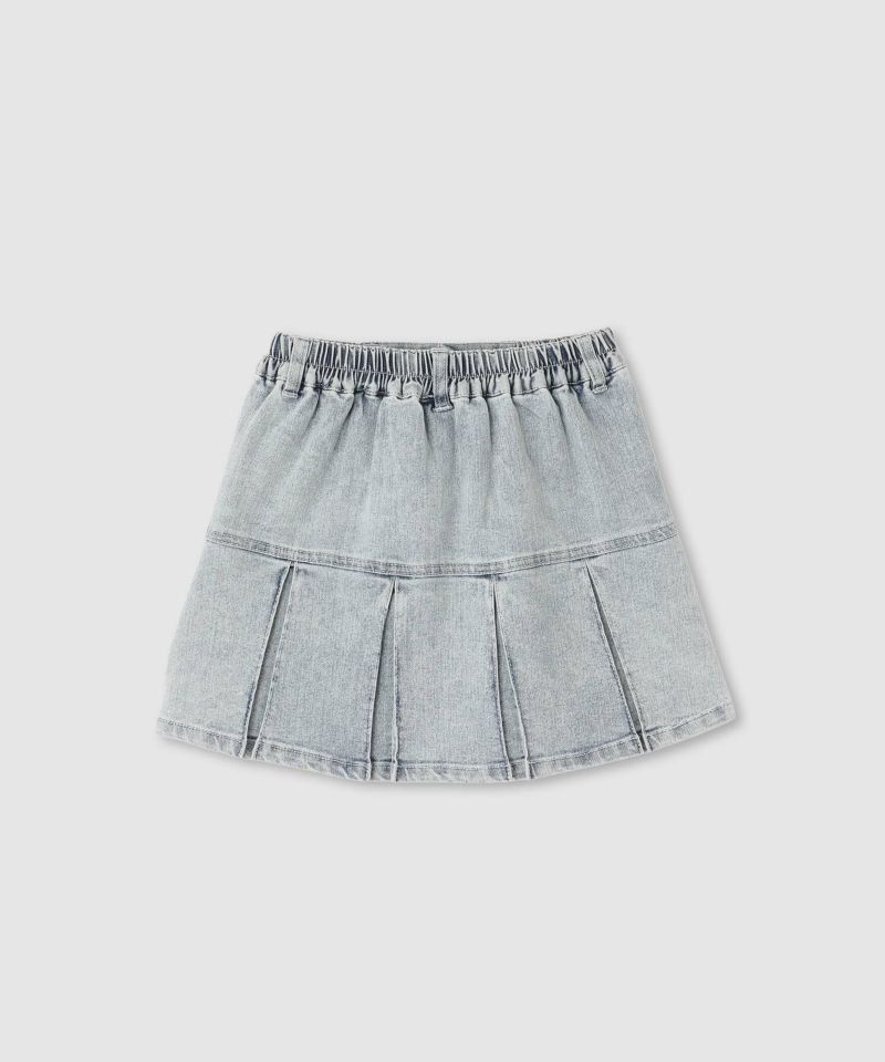 RICH MIX  ブロックプリーツスカート キッズ商品画像-3