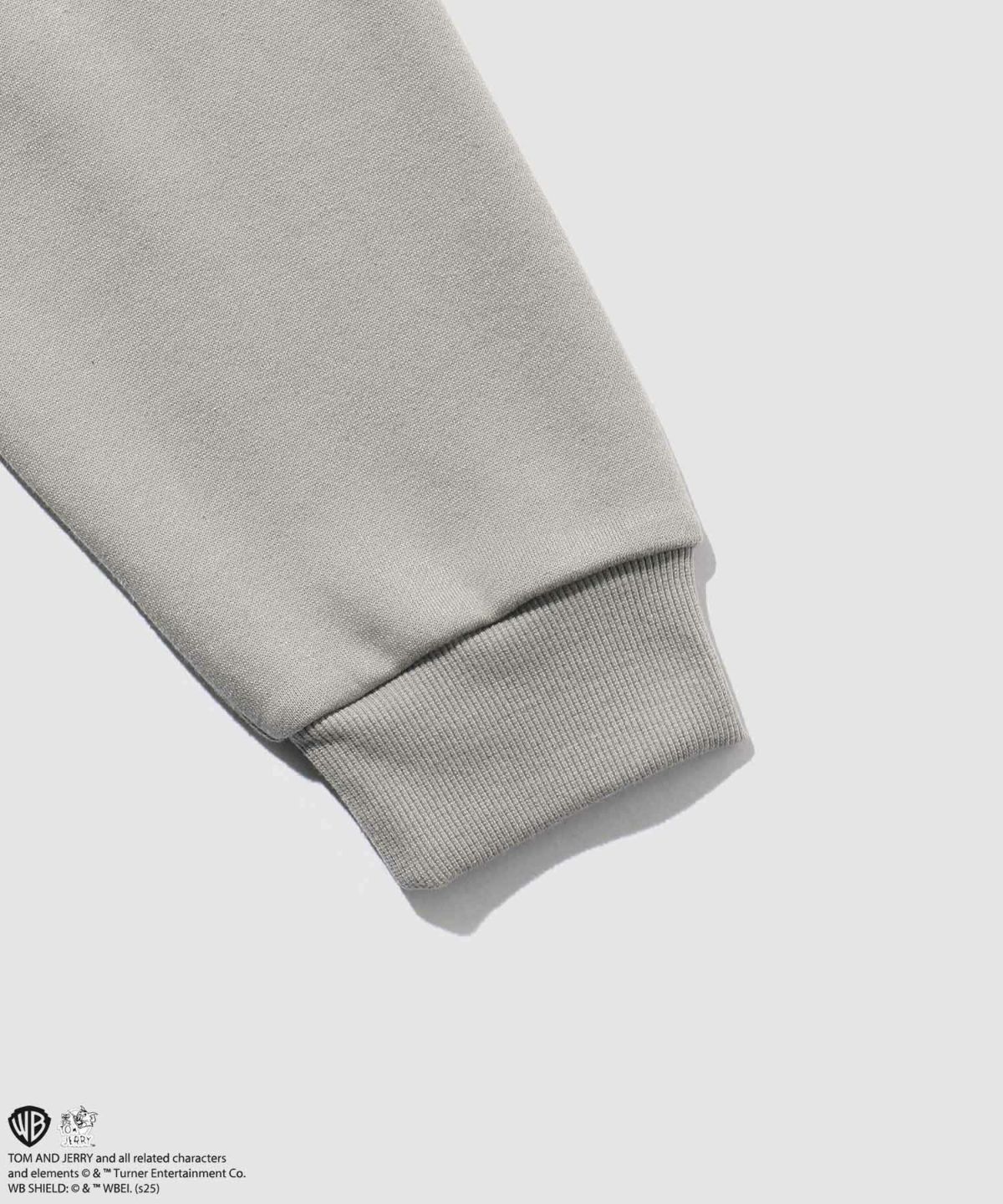 Tom and Jerry ジェリー タフィー サガラ刺繍トレーナー メンズ