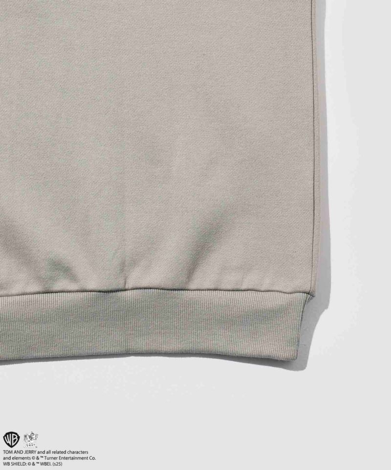 Tom and Jerry ジェリー タフィー サガラ刺繍トレーナー メンズ商品画像-30