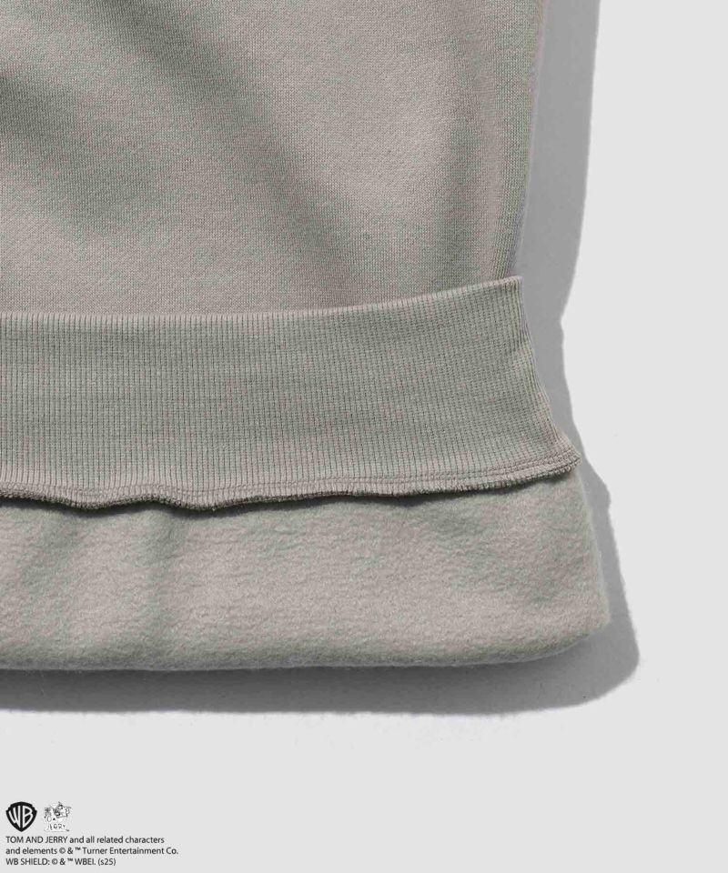 Tom and Jerry ジェリー タフィー サガラ刺繍トレーナー メンズ商品画像-31