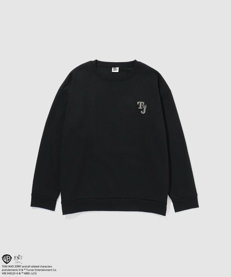 Tom and Jerry ジェリー タフィー 合皮トレーナー メンズ商品画像-15