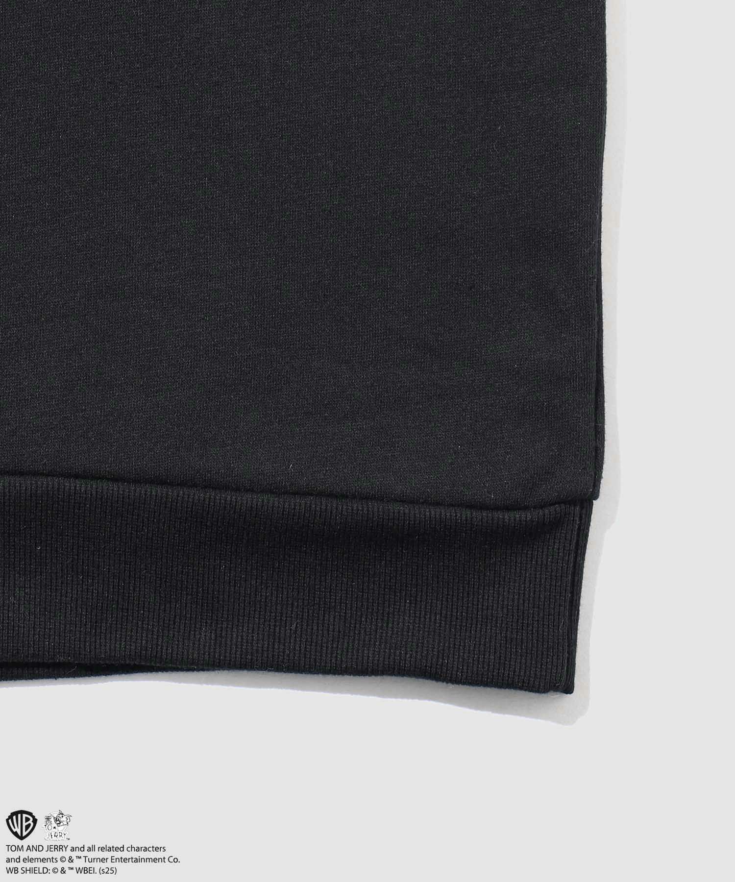 Tom and Jerry ジェリー タフィー 合皮トレーナー メンズ商品画像-18