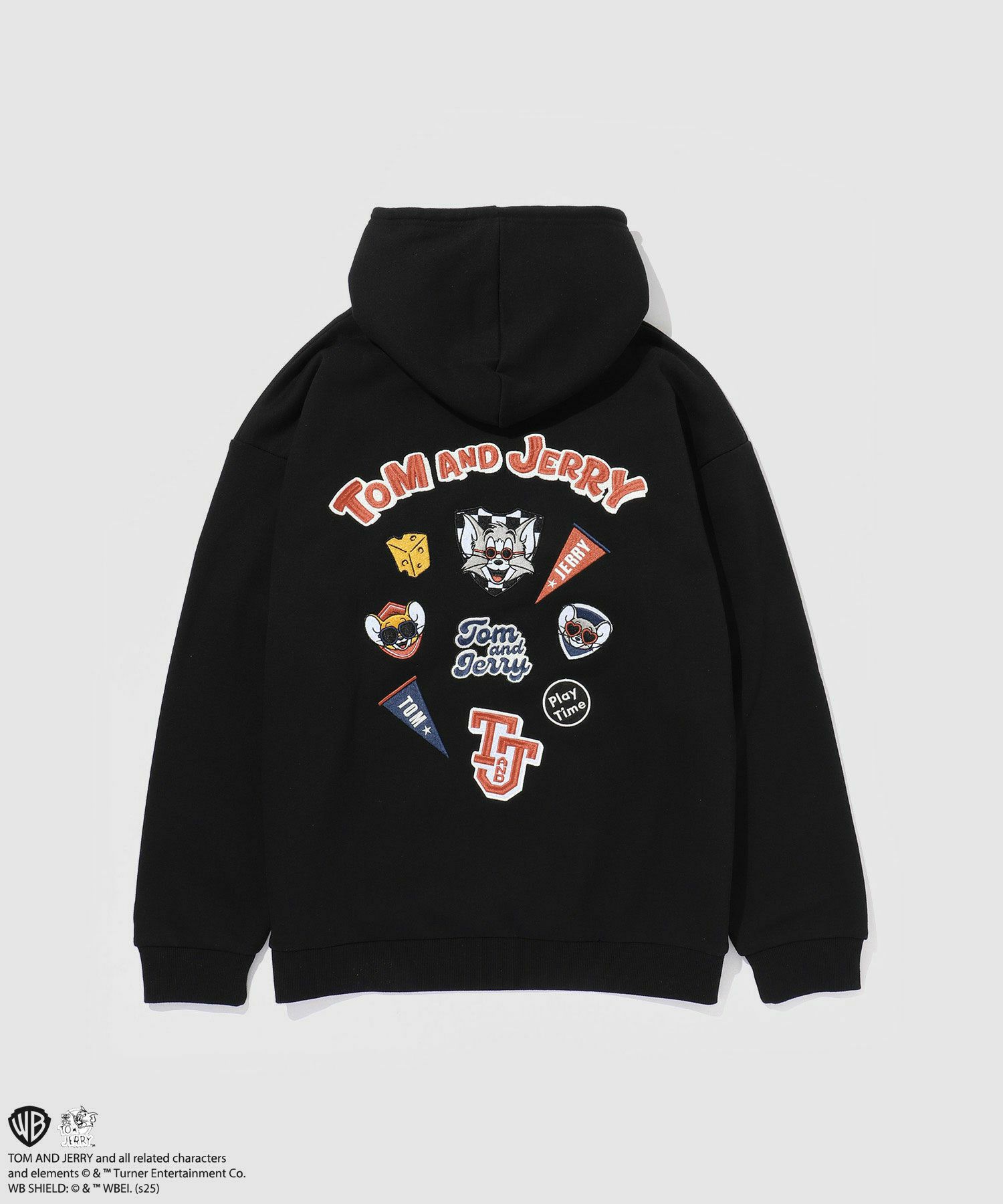 Tom and Jerry アイコン刺繍パーカー メンズ商品画像-11