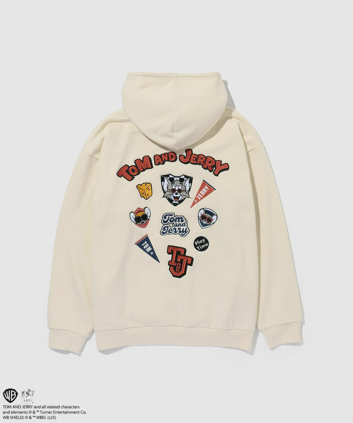 Tom and Jerry アイコン刺繍パーカー メンズ商品画像-12