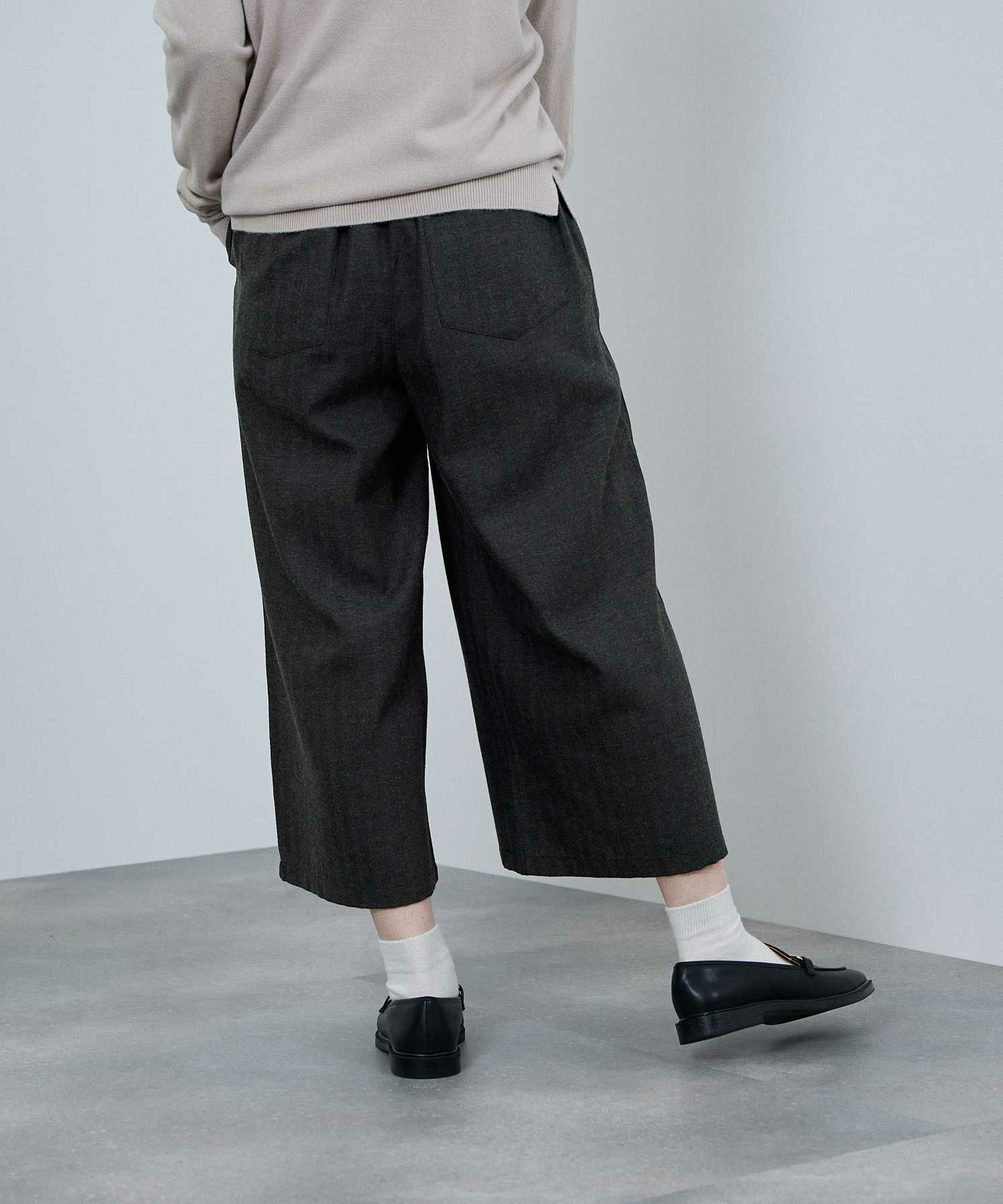 nAvy ワイドクロップドパンツ レディース商品画像-15