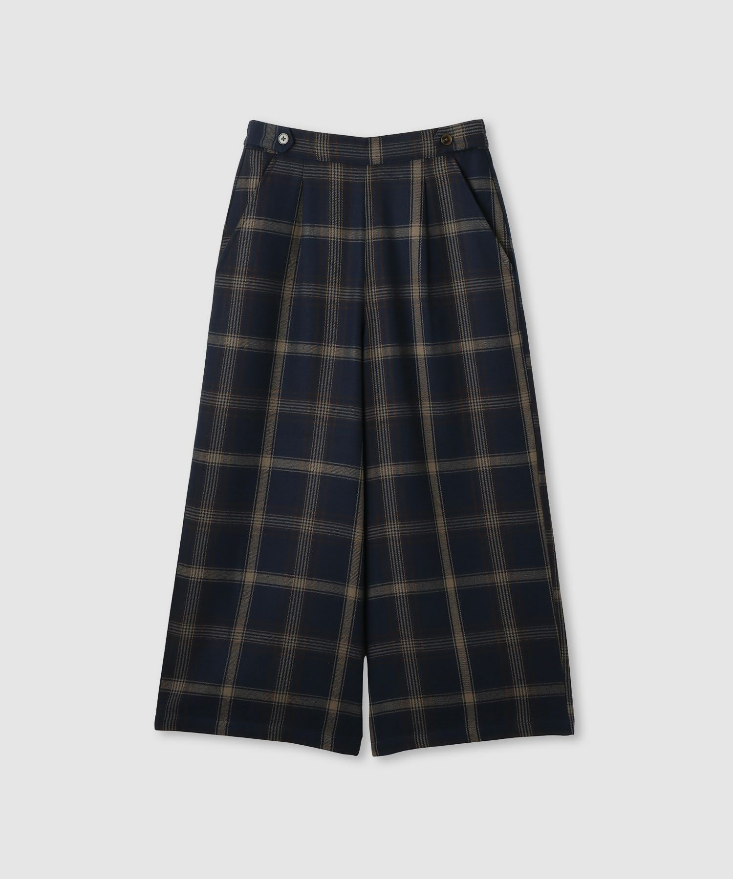 nAvy ワイドクロップドパンツ レディース