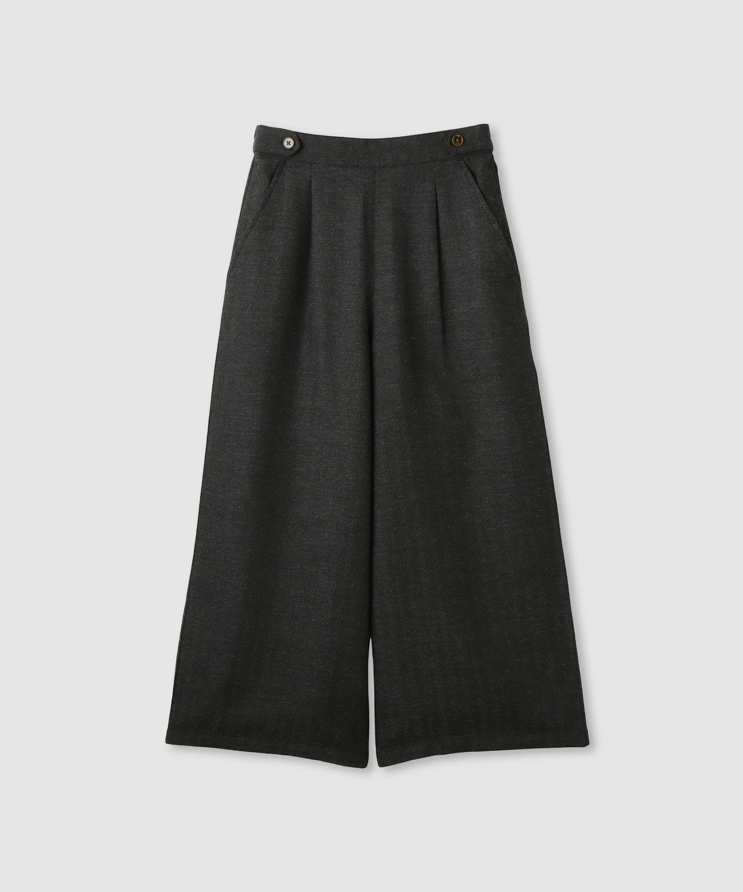 nAvy ワイドクロップドパンツ レディース