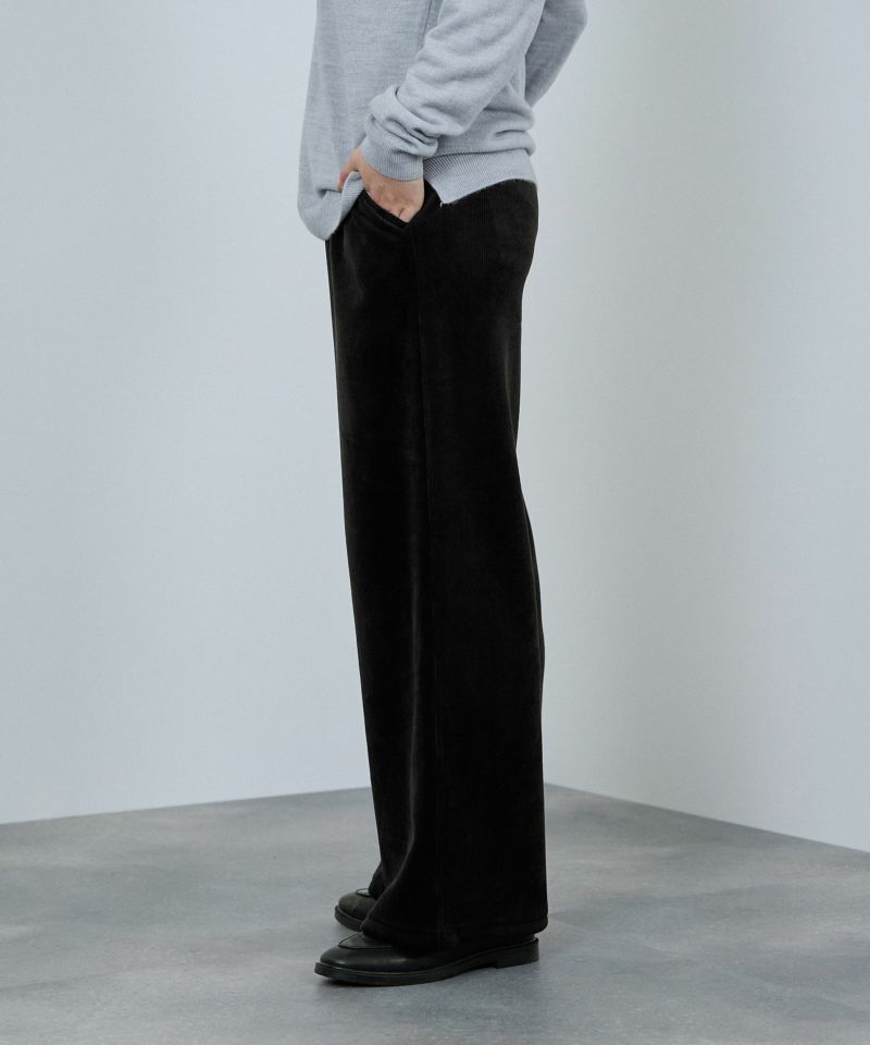 nAvy  MAC HEAT コーデュロイ裏ベロアワイドパンツ レディース商品画像-7