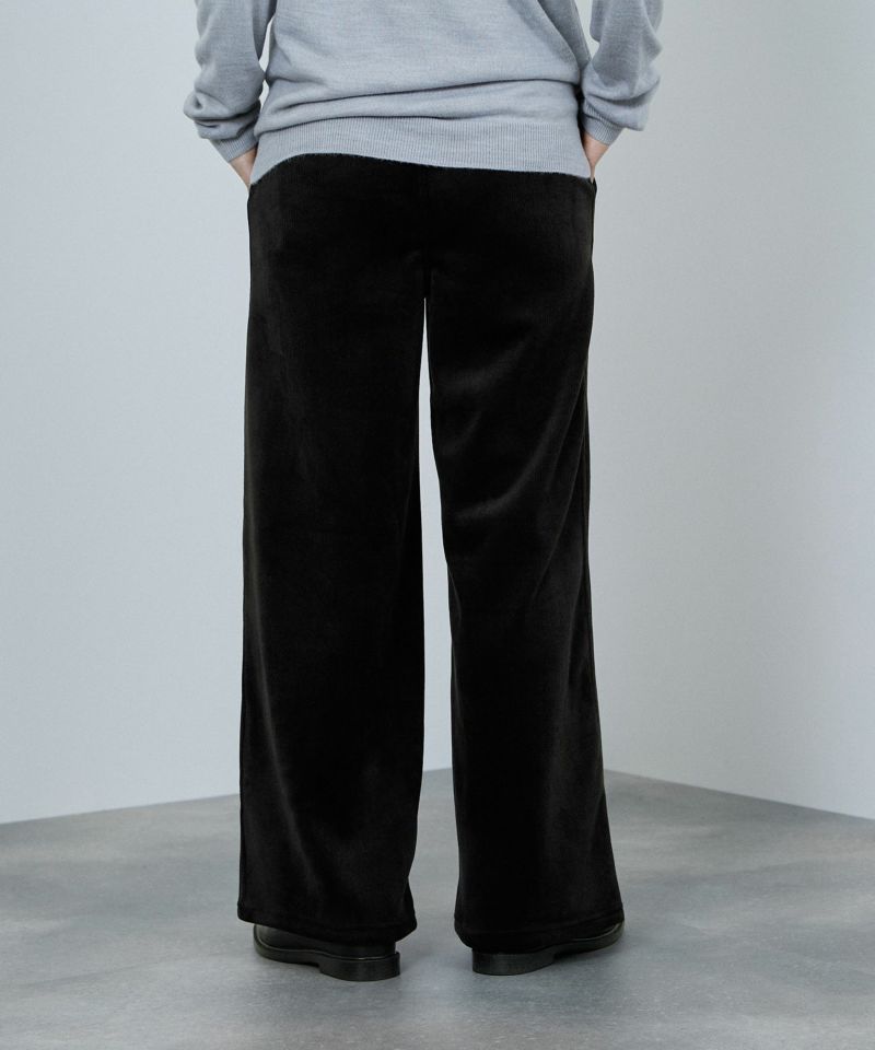 nAvy  MAC HEAT コーデュロイ裏ベロアワイドパンツ レディース商品画像-8