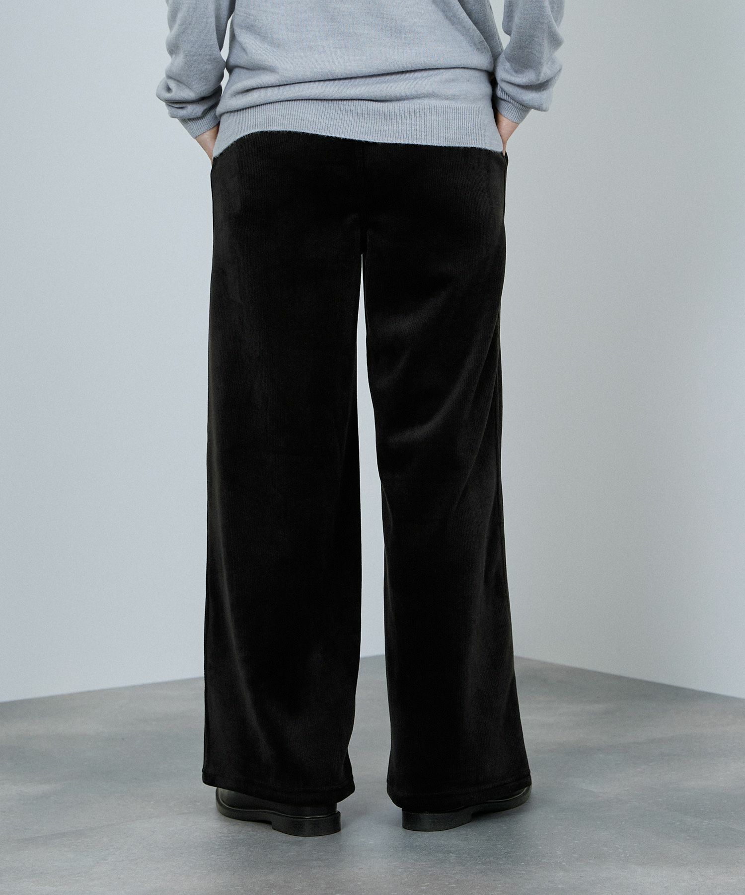 nAvy MAC HEAT コーデュロイ裏ベロアワイドパンツ レディース商品画像-8