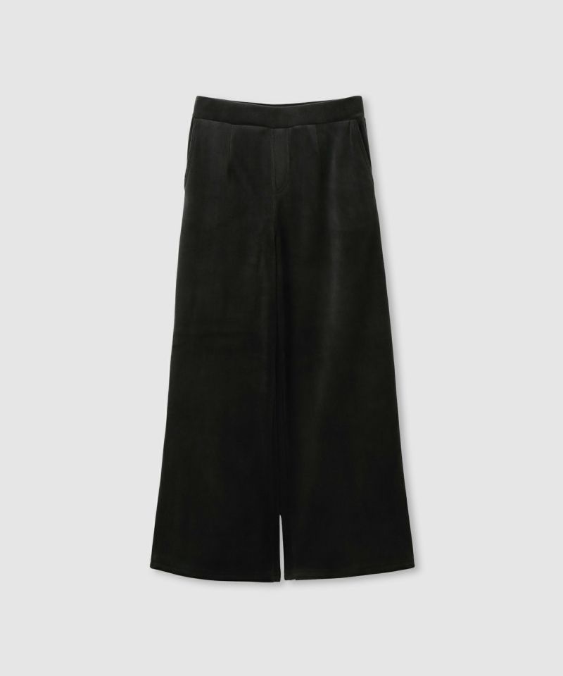 [値下げ]nAvy  MAC HEAT コーデュロイ裏ベロアワイドパンツ レディース商品画像-25