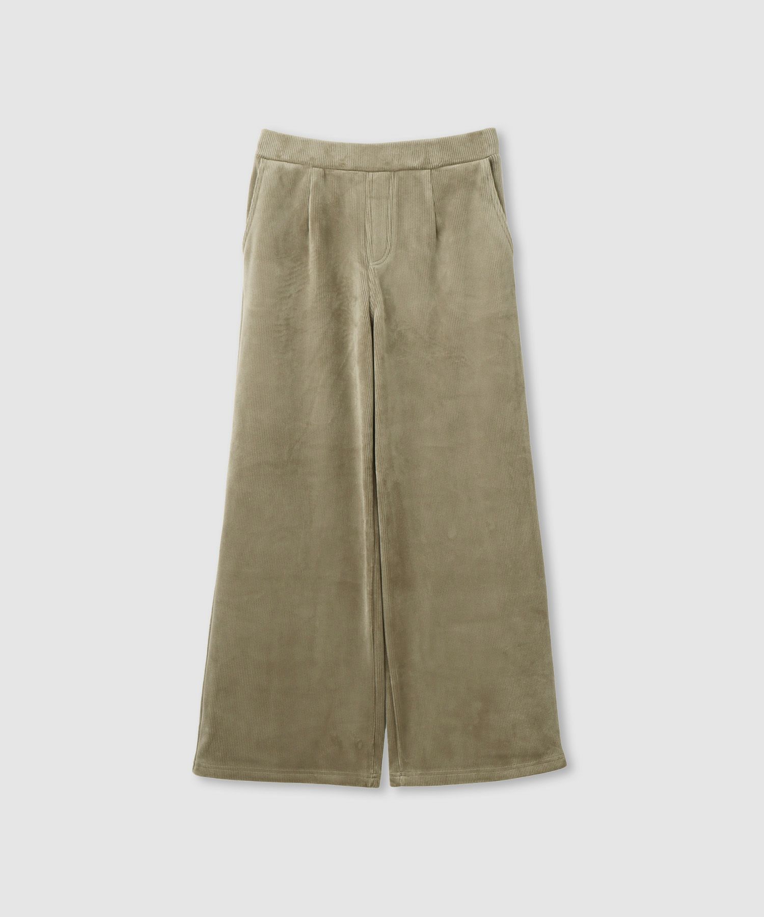 nAvy  MAC HEAT コーデュロイ裏ベロアワイドパンツ レディース商品画像-26