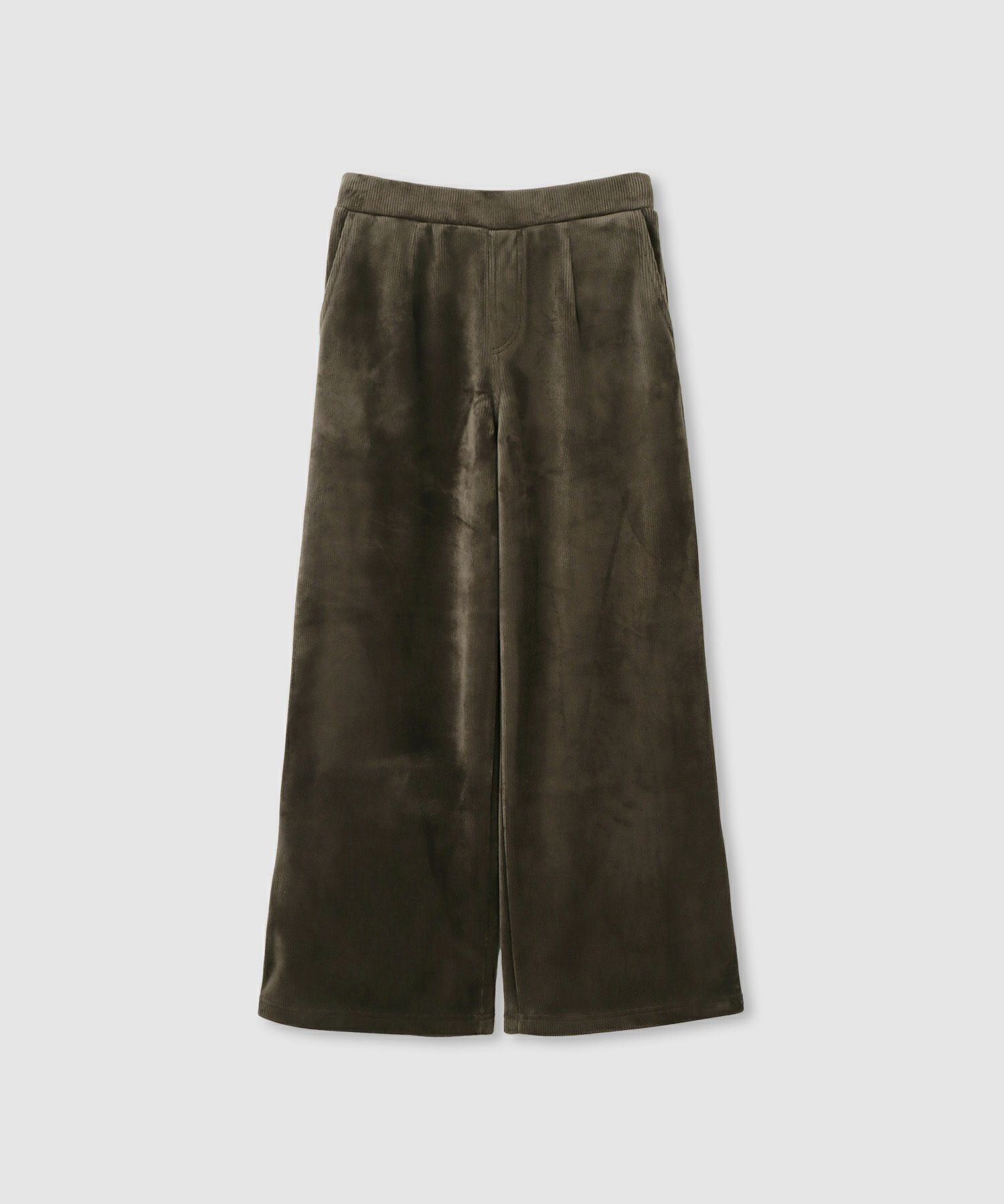 nAvy MAC HEAT コーデュロイ裏ベロアワイドパンツ レディース商品画像-27