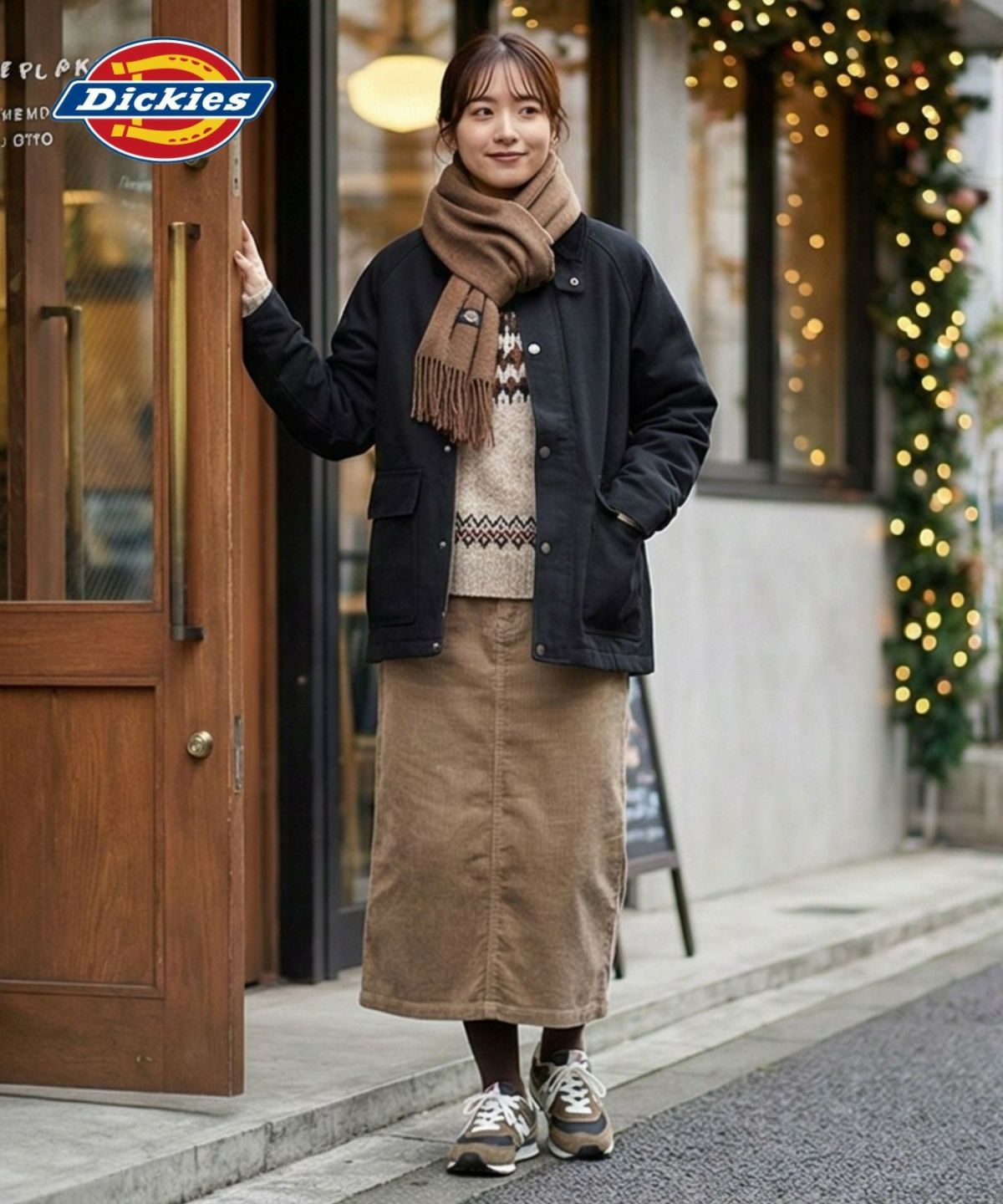 Dickies 襟コールキャンバスジャケット メンズ