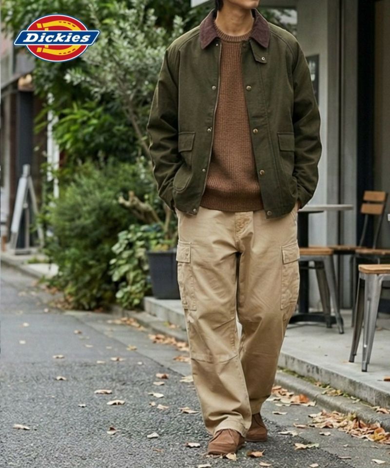 Dickies/ディッキーズ 襟コーデュロイ ダックキャンバス ワークジャケット商品画像-7