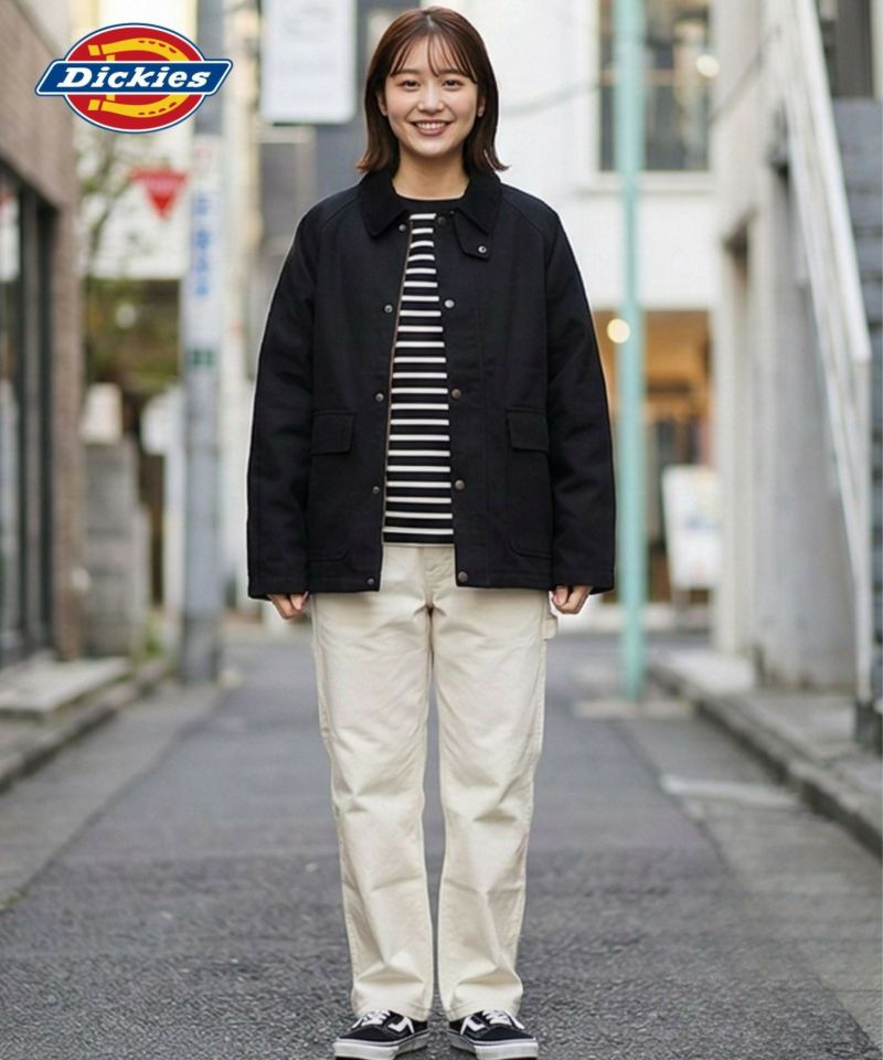 Dickies/ディッキーズ 襟コーデュロイ ダックキャンバス ワークジャケット商品画像-8