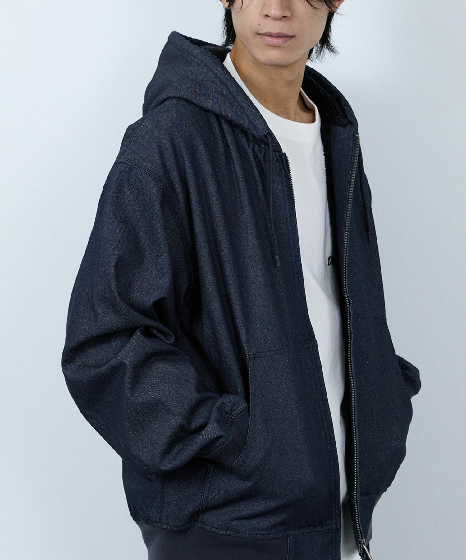 Dickies 裏ボアジップパーカージャケット メンズ