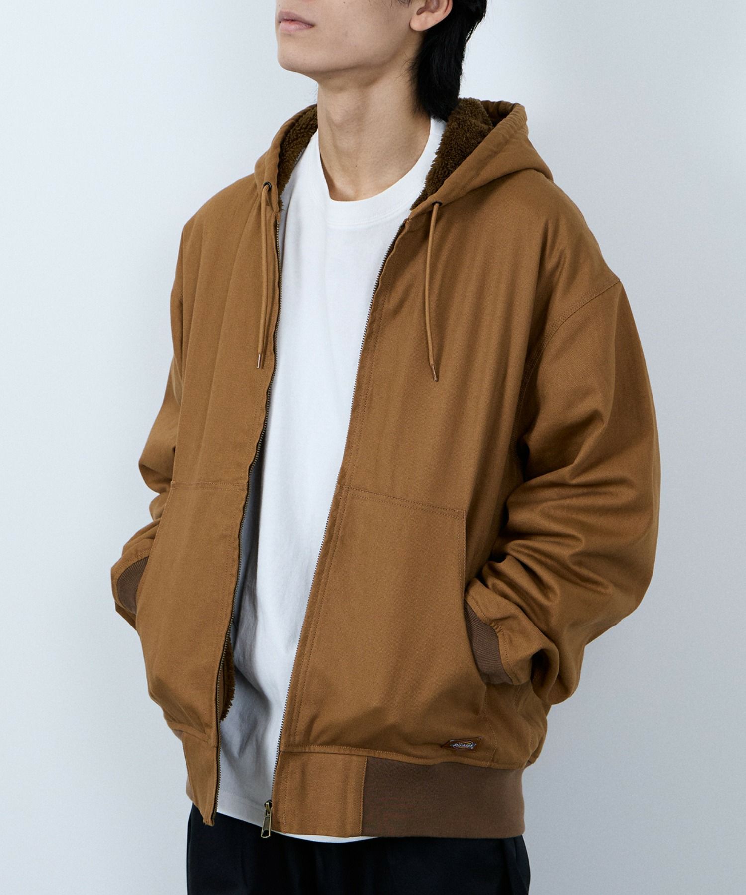[値下げ]Dickies  裏ボアジップパーカージャケット メンズ商品画像-3