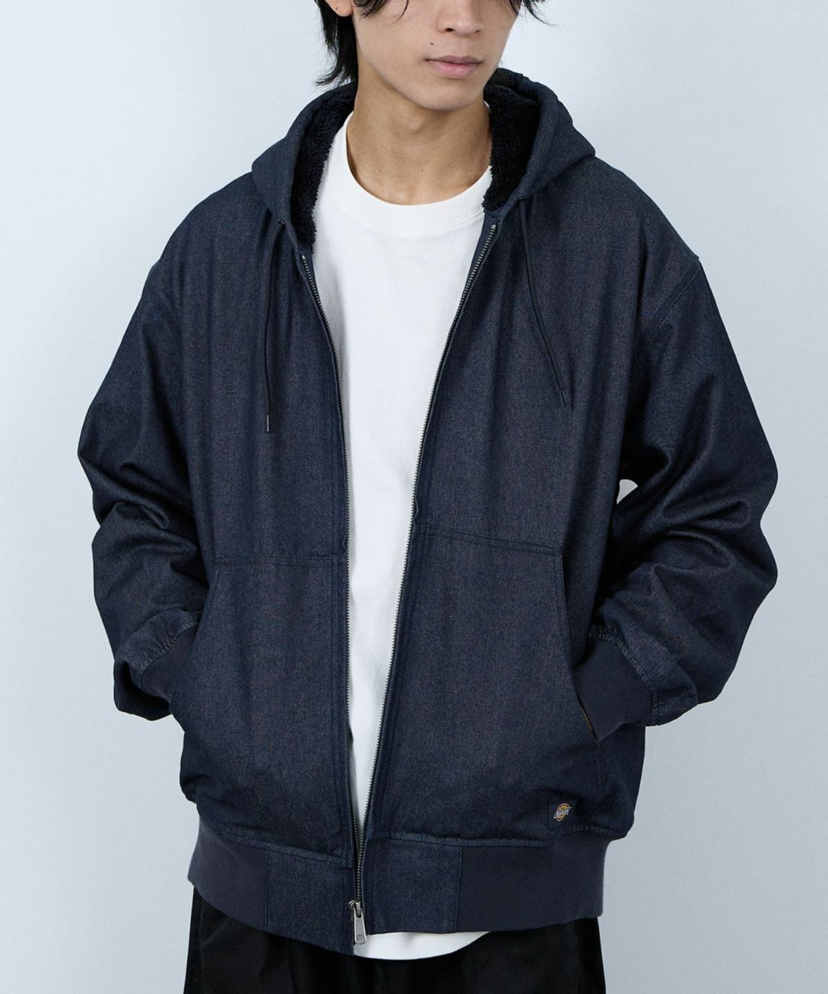 Dickies 裏ボアジップパーカージャケット メンズ