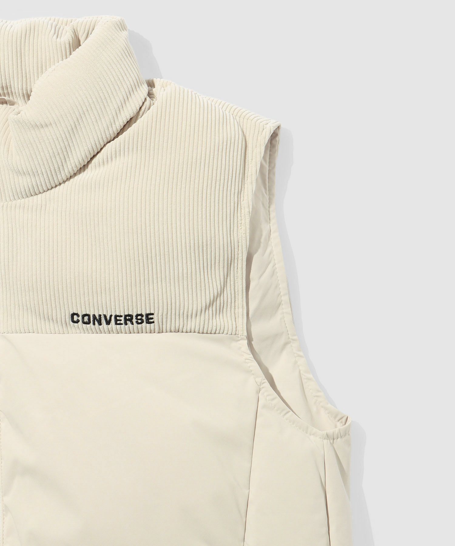 CONVERSE 切替中綿ベスト メンズ商品画像-13