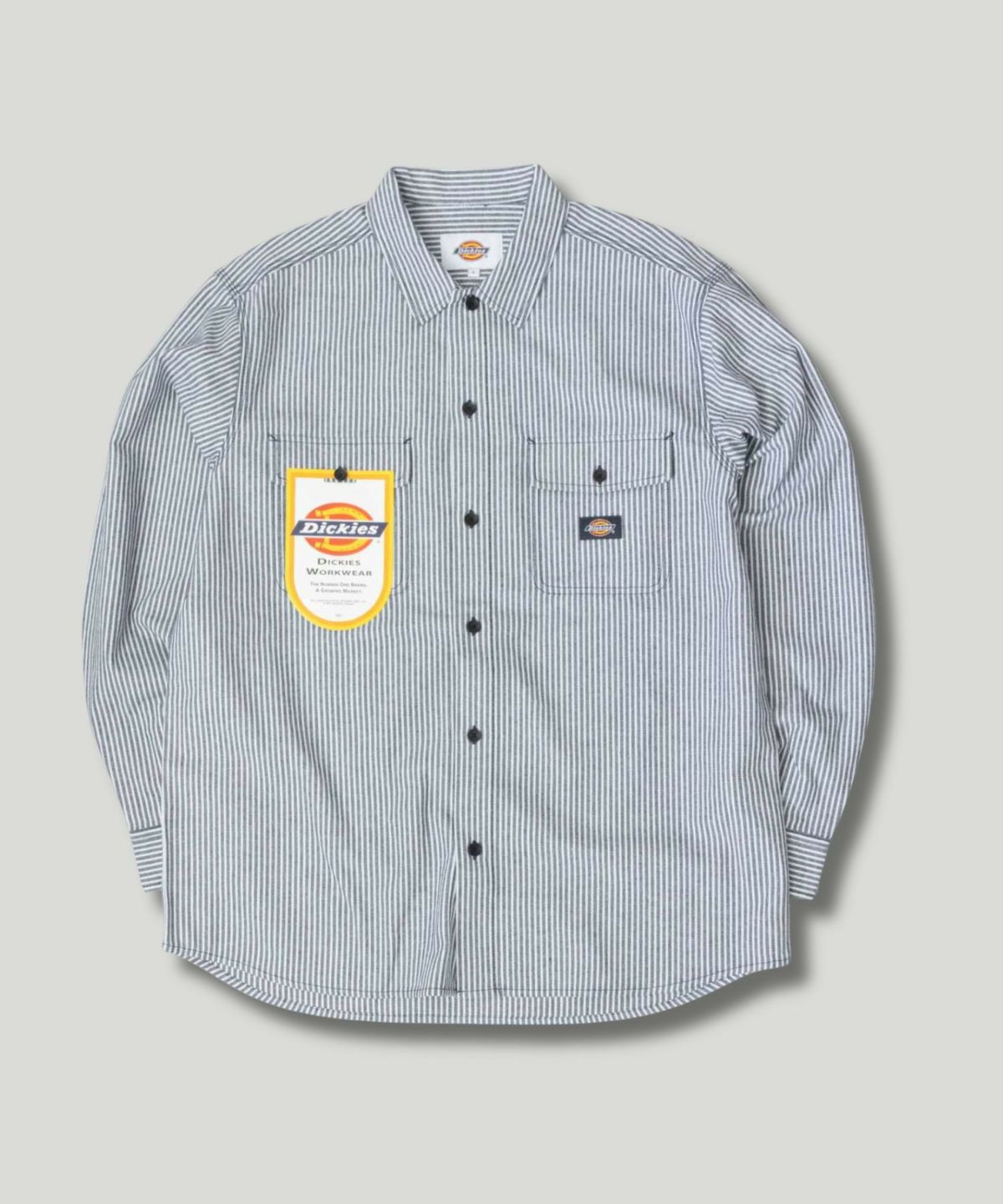 Dickies ストライプワークシャツ メンズ