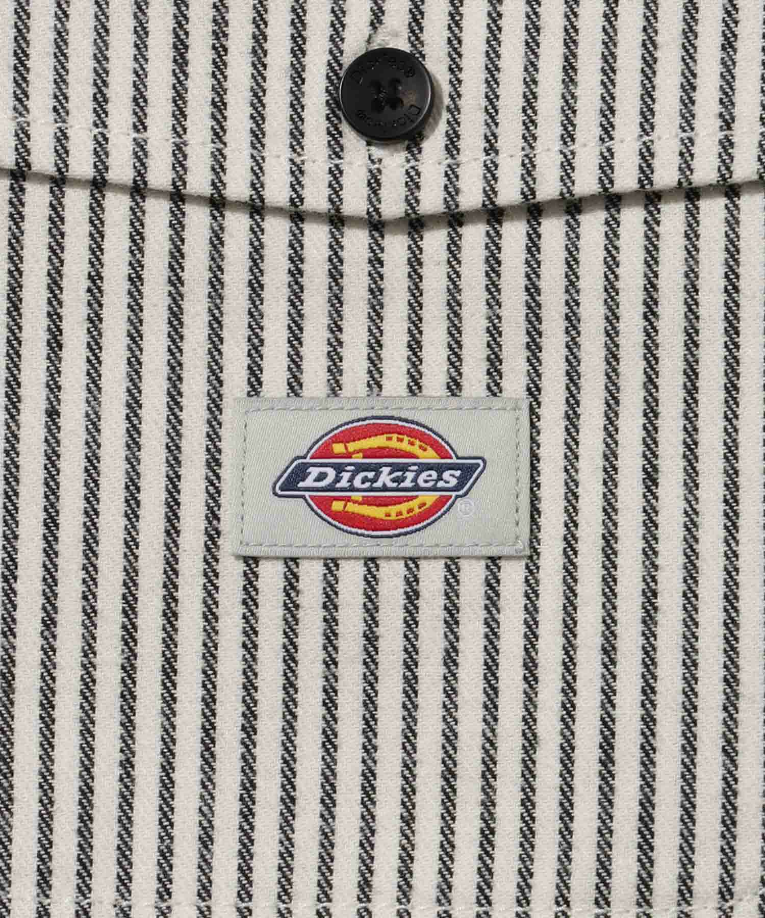 Dickies ヒッコリーストライプ ワークシャツ フラップポケット仕様商品画像-10