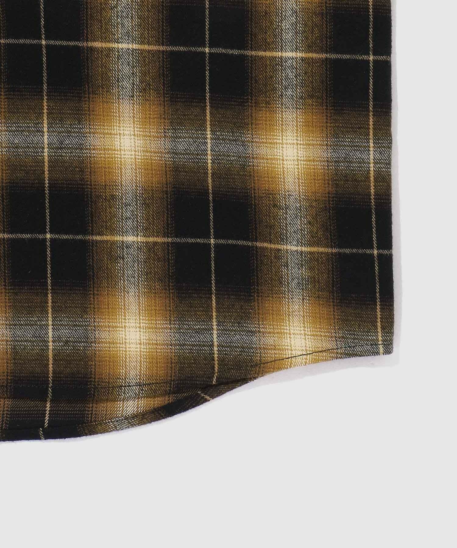 [値下げ]【別注】Dickies 100% Cotton Plaid Work Shirt Long Sleeve Unisex 綿100%チェック柄ワークシャツ ユニセックス メンズ商品画像-32