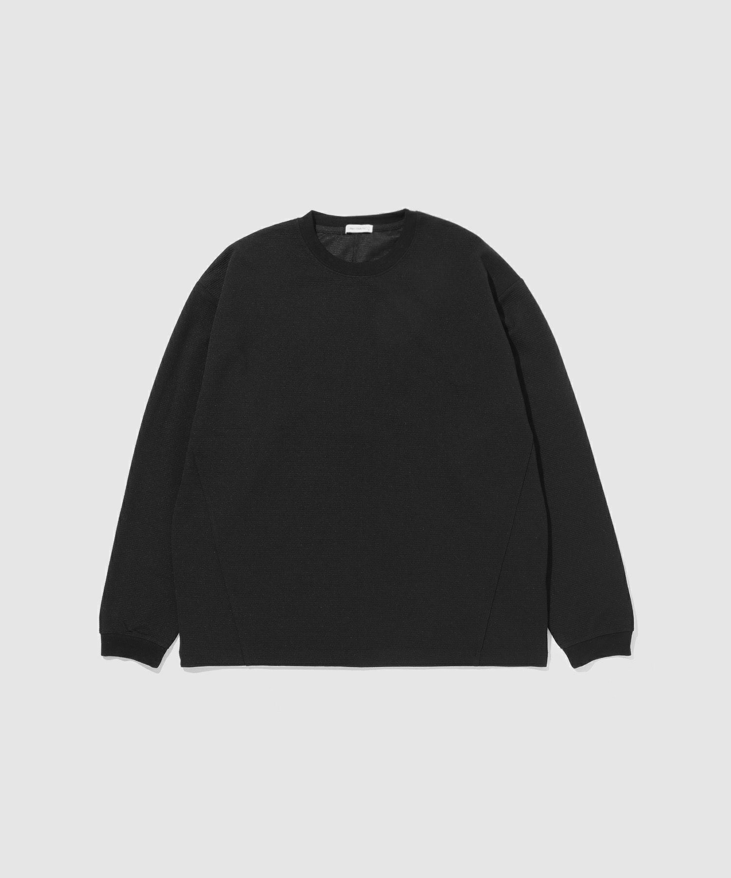 URBAN COLLECTION  ドライリップル パネル切替長袖Tシャツ メンズ商品画像-1