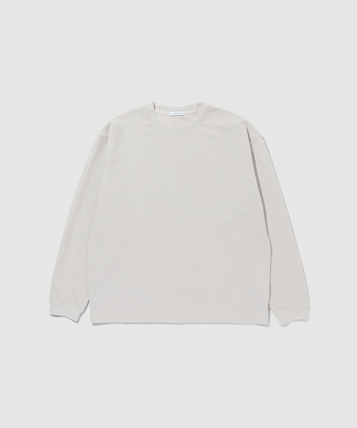 URBAN COLLECTION  ドライリップル パネル切替長袖Tシャツ メンズ商品画像-3