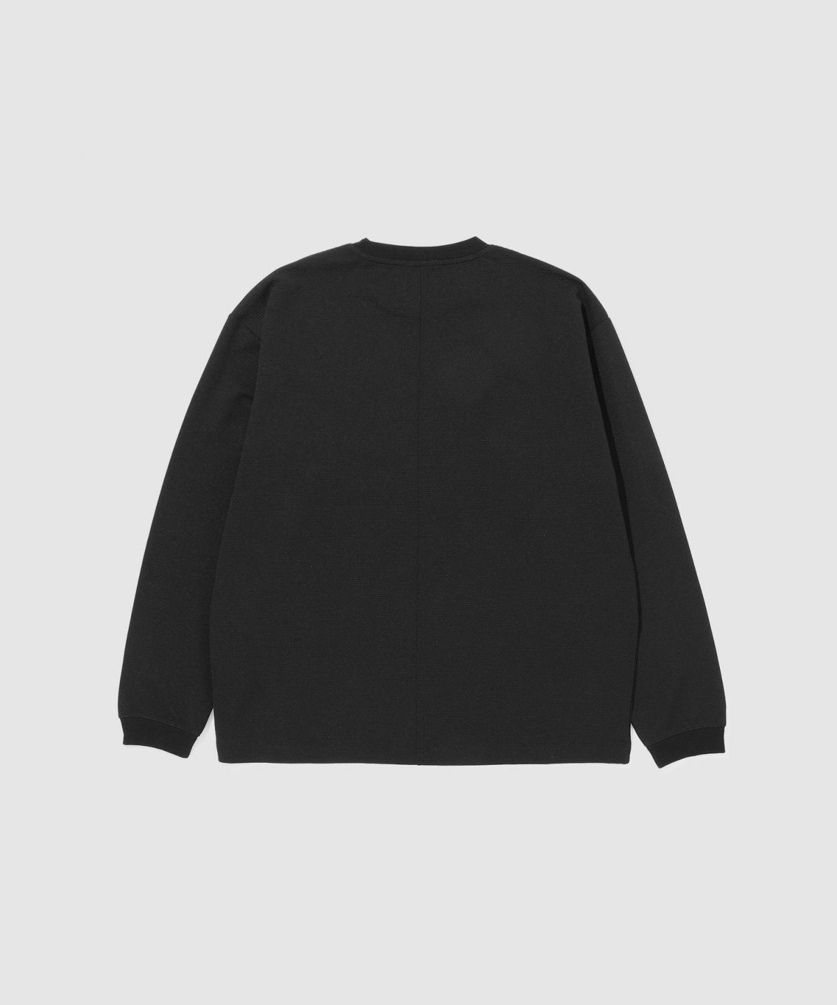 URBAN COLLECTION ドライリップル パネル切替長袖Tシャツ メンズ