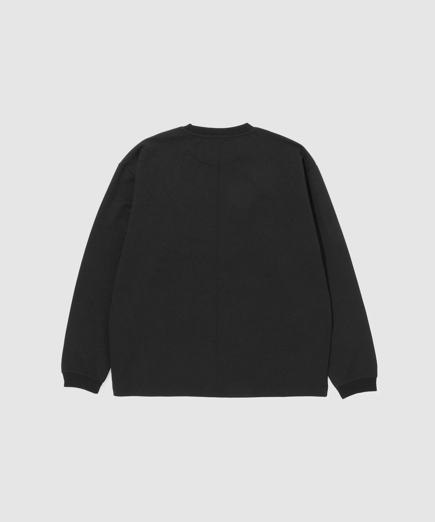 URBAN COLLECTION ドライリップル パネル切替長袖Tシャツ メンズ