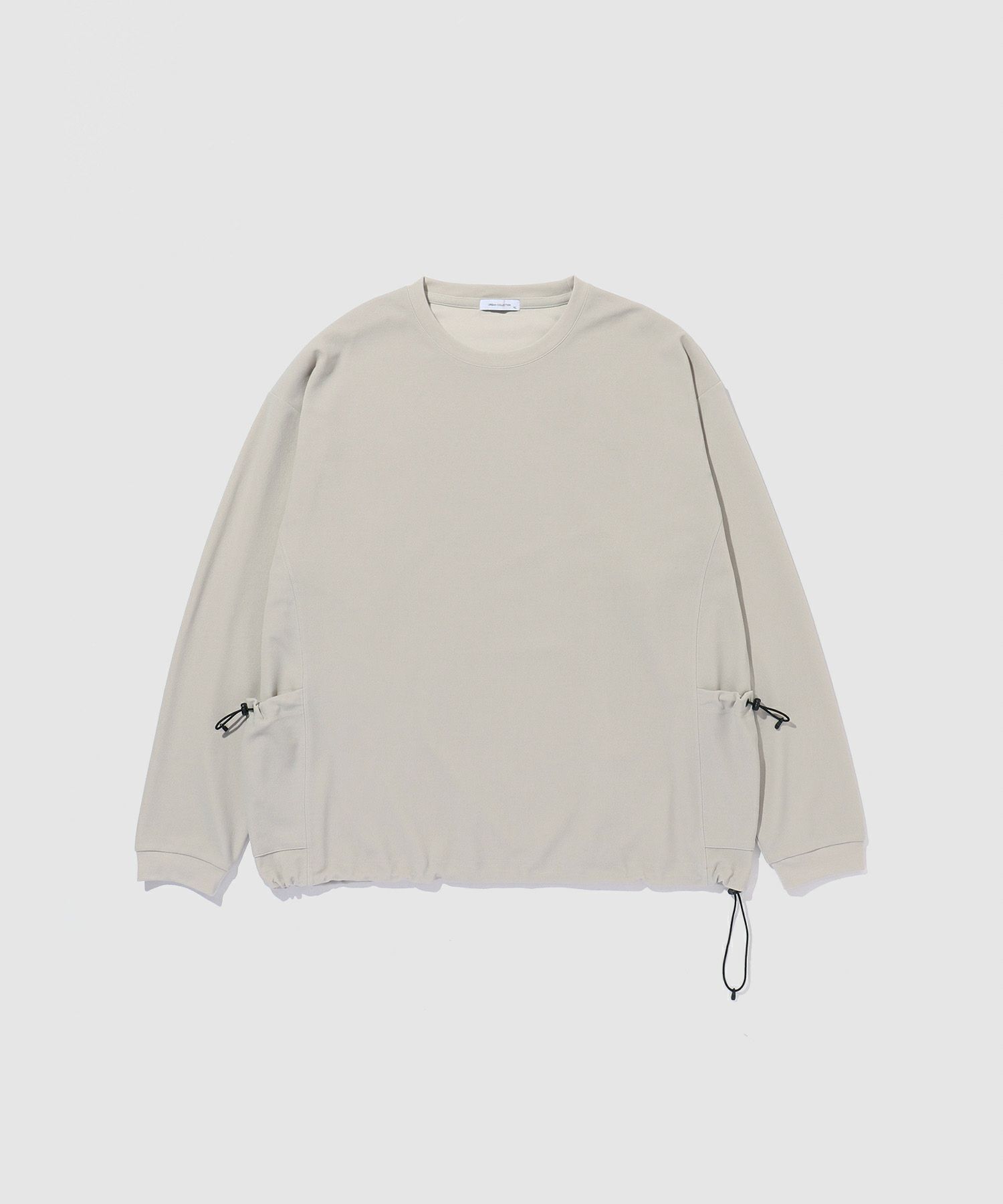 URBAN COLLECTION カットジョーゼット サイドポケット長袖Tシャツ メンズ