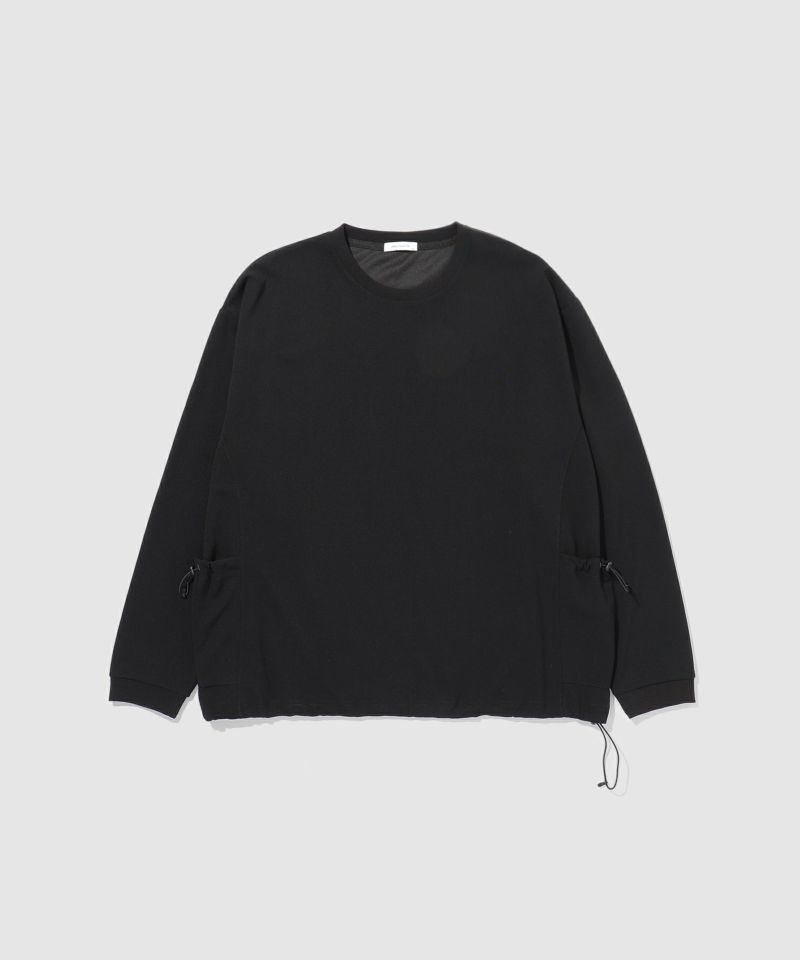 URBAN COLLECTION  カットジョーゼット サイドポケット長袖Tシャツ メンズ商品画像-2