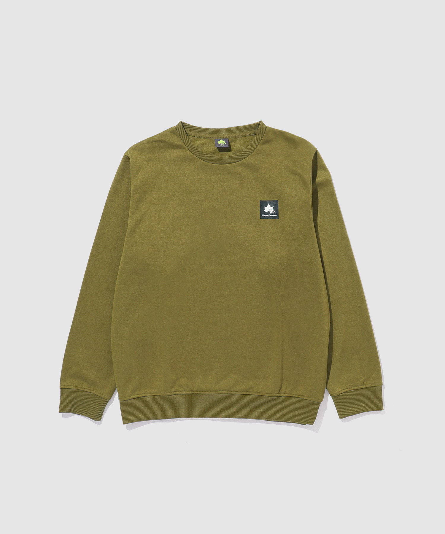 【WEB限定】LOGOS PARK 胸ワンポイントロゴ裏毛トレーナー メンズ