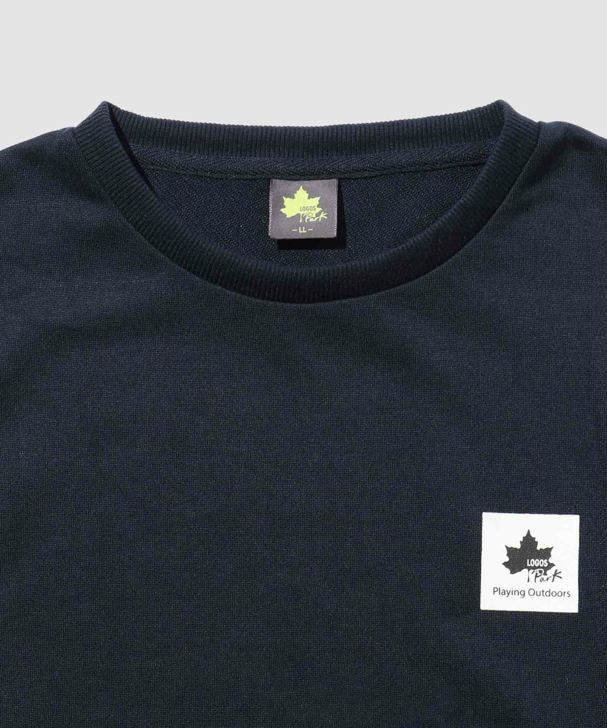 【WEB限定】LOGOS PARK 胸ワンポイントロゴ裏毛トレーナー メンズ