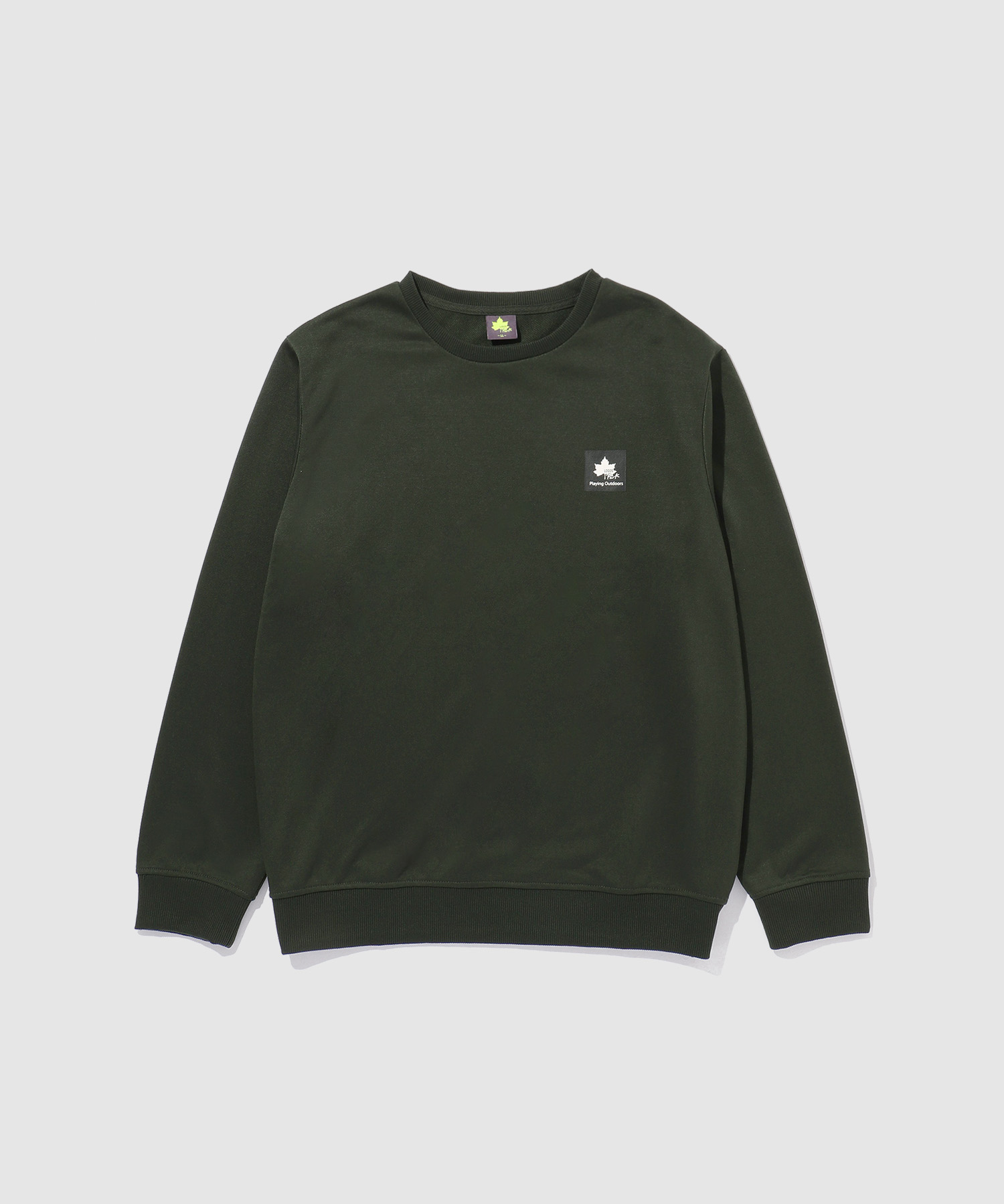 【WEB限定】LOGOS PARK 胸ワンポイントロゴ裏毛トレーナー メンズ