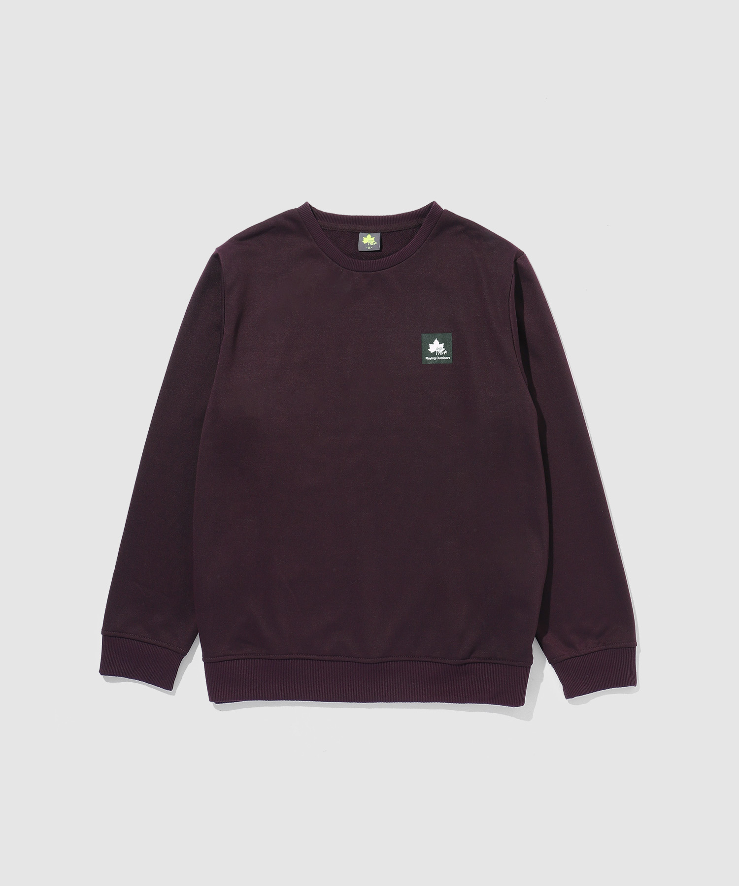 【WEB限定】LOGOS PARK 胸ワンポイントロゴ裏毛トレーナー メンズ