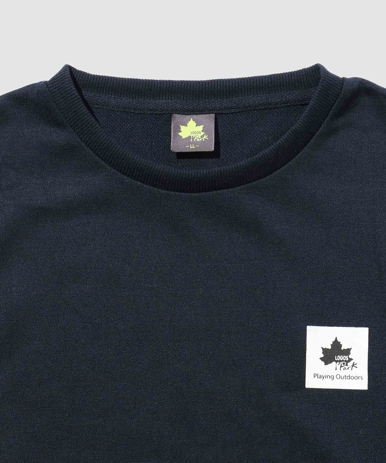 【WEB限定】LOGOS PARK 胸ワンポイントロゴ裏毛トレーナー メンズ