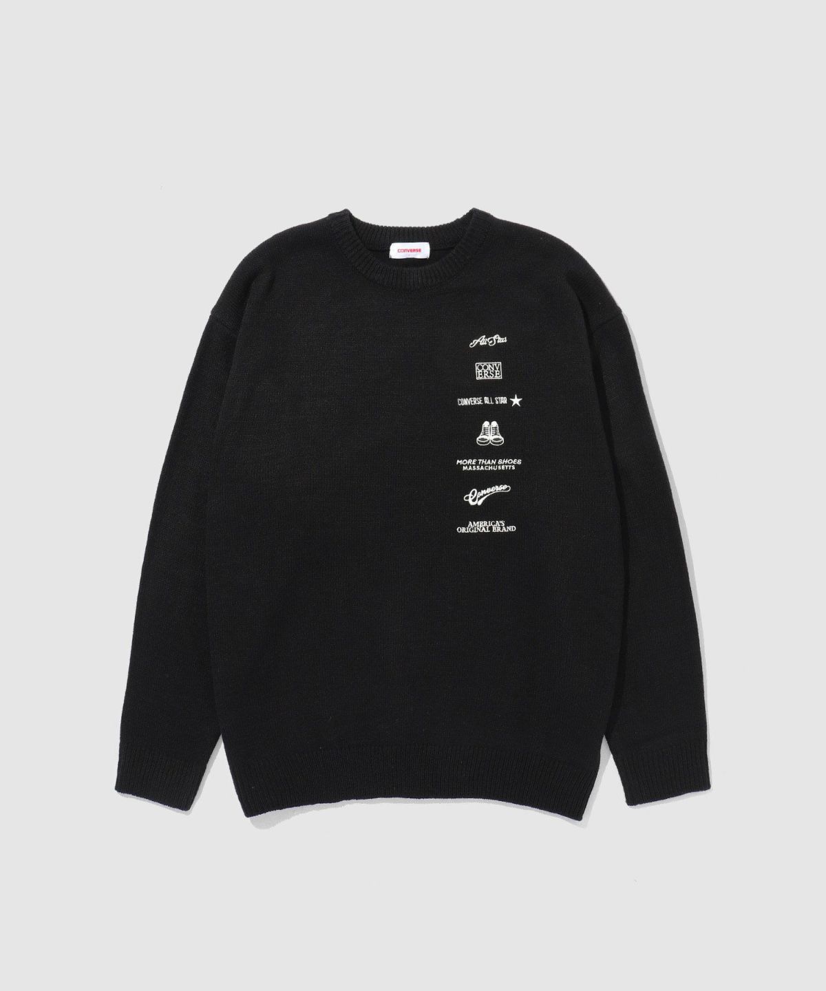 CONVERSE 刺繍デザインニット メンズ